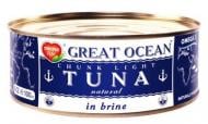 Тунець Great Ocean Tropic Life цілий у власному соку 950 г