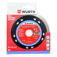 Диск алмазний відрізний WURTH PRO ULTRA THIN 125x1,1x22,23 1668411125