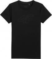 Футболка 4F TSHIRT F3312 4FWMM00TTSHF3309-20S р.XS черный