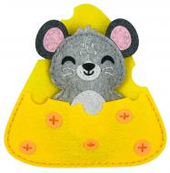 Набор для детского творчества Apli Krapli Сшей сам «Мышонок в сыре» СИ-40