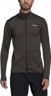 Джемпер Adidas MT FULL Z FLEEC GU6495 р. 2XL черный
