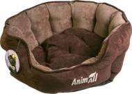 Лежак AnimAll Royal Velours Chocolate M 53×47×21 см