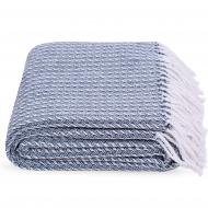 Плед Топаз 140x200 см синий Lanavitta