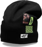 Шапка 4F J4L21-JCAM203-21S р.one size чорний