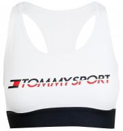 Бра Tommy Hilfiger SPORTS BRA MEDIUM TRI LOGO S10S100072100 р.M белый
