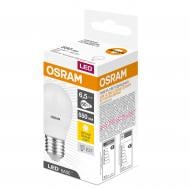 Лампа светодиодная Osram Classic Промо 6,5 Вт P45 матовая E27 220 В 3000 К LED CLP 6,5W/830