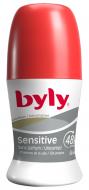 Антиперспірант унісекс Byly Sensitive з протеїнами шовку 50 мл