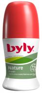 Антиперспірант унісекс Byly Natural & Pure з м'ятою та зеленим чаєм 50 мл