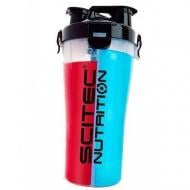 Бутылка спортивная Plastic Dual shaker Scitec 2х350 мл Scitec Nutrition