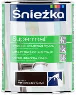 Емаль Sniezka олійно-фталева Supermal шоколадно-коричневий глянець 0,8 л