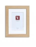 Фоторамка с паспарту Velista 24W-3206-11v 15x21/10x15 см светлое дерево