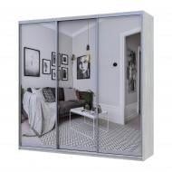 Шкаф-купе Сити Лайт Doros ДСПзеркало 2,25 м 2250x600x2250 мм сосна натти двери зеркало