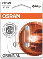 Автолампа галогенная Osram Original C5W 5 Вт 2 шт.(6418-02B)