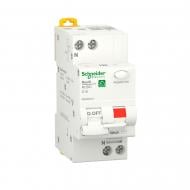 Дифференциальный автомат Schneider Electric Resi9 16 А 30 мA 1P+N 6кA С АС R9D25616