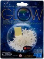 Набір наліпок 4M Зірки міні помаранчеві, що світяться в темряві 00-05230