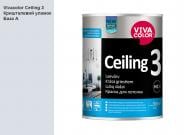 Фарба інтер'єрна водоемульсійна Vivacolor Ceiling 3 AP мат Кришталевий уламок F490 0,9 л
