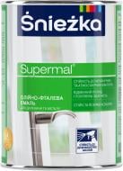 Емаль Sniezka олійно-фталева Supermal салатовий глянець 0,8 л