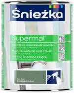 Эмаль Sniezka масляно-фталевая Supermal RAL 7023 пепельный глянец 0,8 л