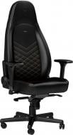 Кресло игровое Noblechairs ICON черно-золотой