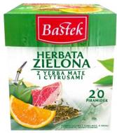 Чай зеленый BASTEK COFFEE & TEA с yerba mate и цитрусовыми 20 шт. 30 г