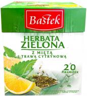 Чай зеленый BASTEK COFFEE & TEA с мятой и лемонграсс 20 шт. 30 г