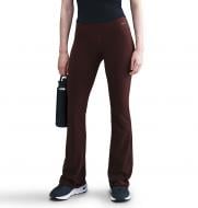 Брюки Nike W NK DF ONE HR FLDOVR PANT FV7921-652 р. XS бордовый