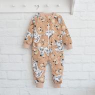 Ромпер-реглан унісекс Blanka Ведмедик р.80 коричневий 110172