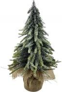 Штучна ялинка у мішковині засніжена ST15-T053F зелений