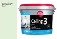 Краска интерьерная водоэмульсионная Vivacolor Ceiling 3 AP мат Финский лен F375 9 л