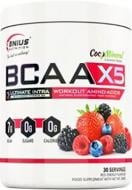 Аминокислотная смесь Genius Nutrition BCAA-X5 лесные ягоды 360 г 30 порц.