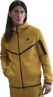 Джемпер Nike M NK TCH FLC FZ WR Hoodie HV0949-352 р.S коричневый