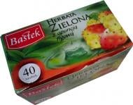 Чай зеленый BASTEK COFFEE & TEA с опунцией 40 шт.