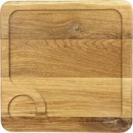 Доска сервировочная Дуб 30x20 см