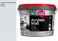Краска интерьерная акрилатная Vivacolor Acrylate Matt Износостойкая A шелковистый мат Суоми G498 9 л