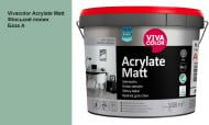 Краска интерьерная акрилатная Vivacolor Acrylate Matt шелковистый мат Финская полынь J443 9 л
