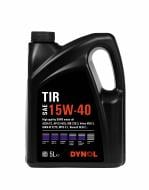 Моторное масло полусинтетическое DYNOL TIR 15W-40 5 л (075)
