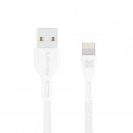 Кабель Promate PowerBeam-I USB-Lightning 2А 1,2 м белый (powerbeam-i.white)