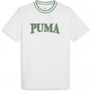 Футболка Puma SQUAD BIG GRAPHIC TEE 67896753 р.L білий