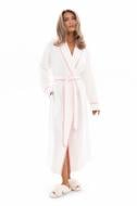 Халат жіночий German Volf з рожевим кантом р. L білий 25079