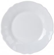 Тарелка десертная Luminarc Louis 19 см белая (P6219)
