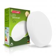 Світильник точковий Eurolamp LED Downlight круг 4000 К білий LED-DLR-9/4(Е)