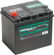 Акумулятор автомобільний GIGAWATT EFB 60Ah 510A 12V «+» ліворуч (0185756013)