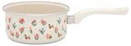 Ковш эмалированный Metrot Цветы 18 см 2,0 л 3531 бежевый с рисунком Ковш эмалированный Metrot Цветы 18 см 2,0 л 3531 бежевый с рисунком