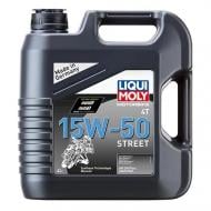 Моторное масло Liqui Moly Motorbike 4T 15W-50 4 л (1689)