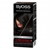 Крем-фарба для волосся SYOSS Permanent Coloration 1-1 Чорний 115 мл