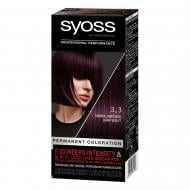 Фарба для волосся SYOSS Permanent Coloration 3-3 Темно-фіолетовий 115 мл