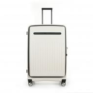 Чемодан Bagland Velo 96 л Velo L белый (1140521763)