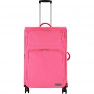 Валіза Bagland Валенсія 83 л малиновий