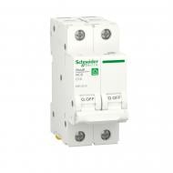 Автоматичний вимикач Schneider Electric 10 A 2P крива С 6кА Resi9 R9F12210