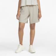 Шорты Puma HER High-Waist Shorts 84709964 р. S бежевый